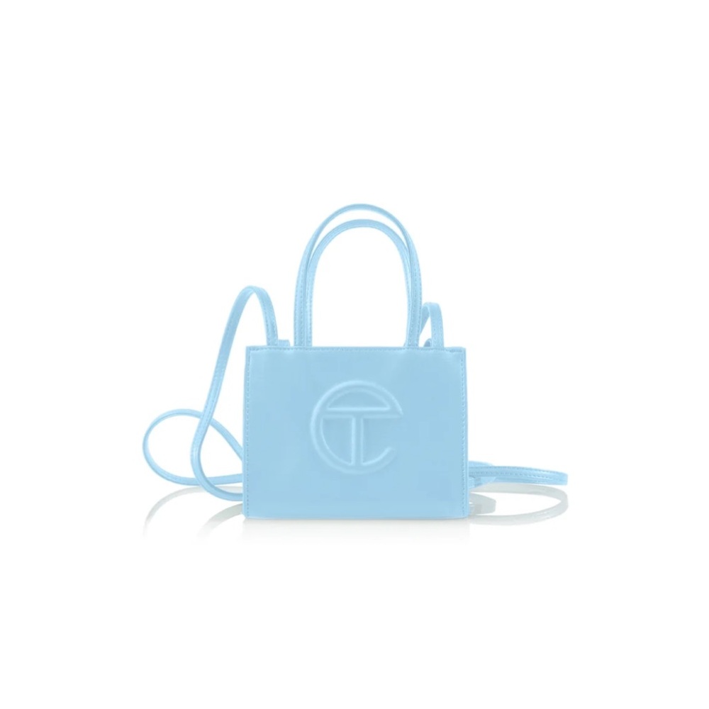 Telfar Shopping Bag - Small Pool Blue